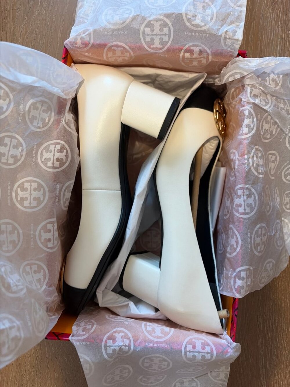 Tory Burch Chelsea Cap Toe Pump 50mm US 7.5 New